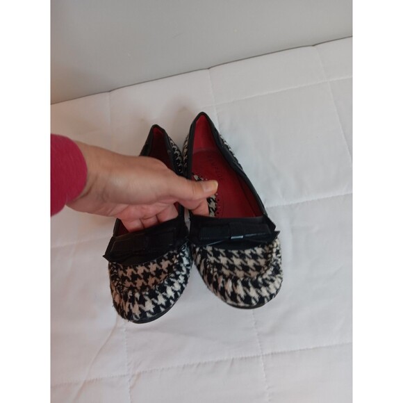 Rampage Houndstooth Print Pumps Low Heels Sz 9 - Picture 2 of 7